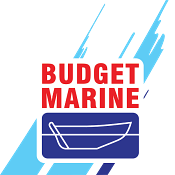 Budget Marine Logo stripe